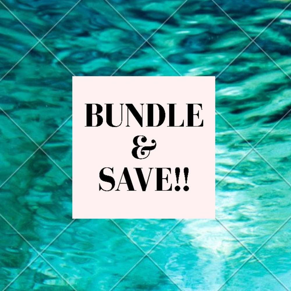 Bundle and save!!! (5% off 3 or more items)